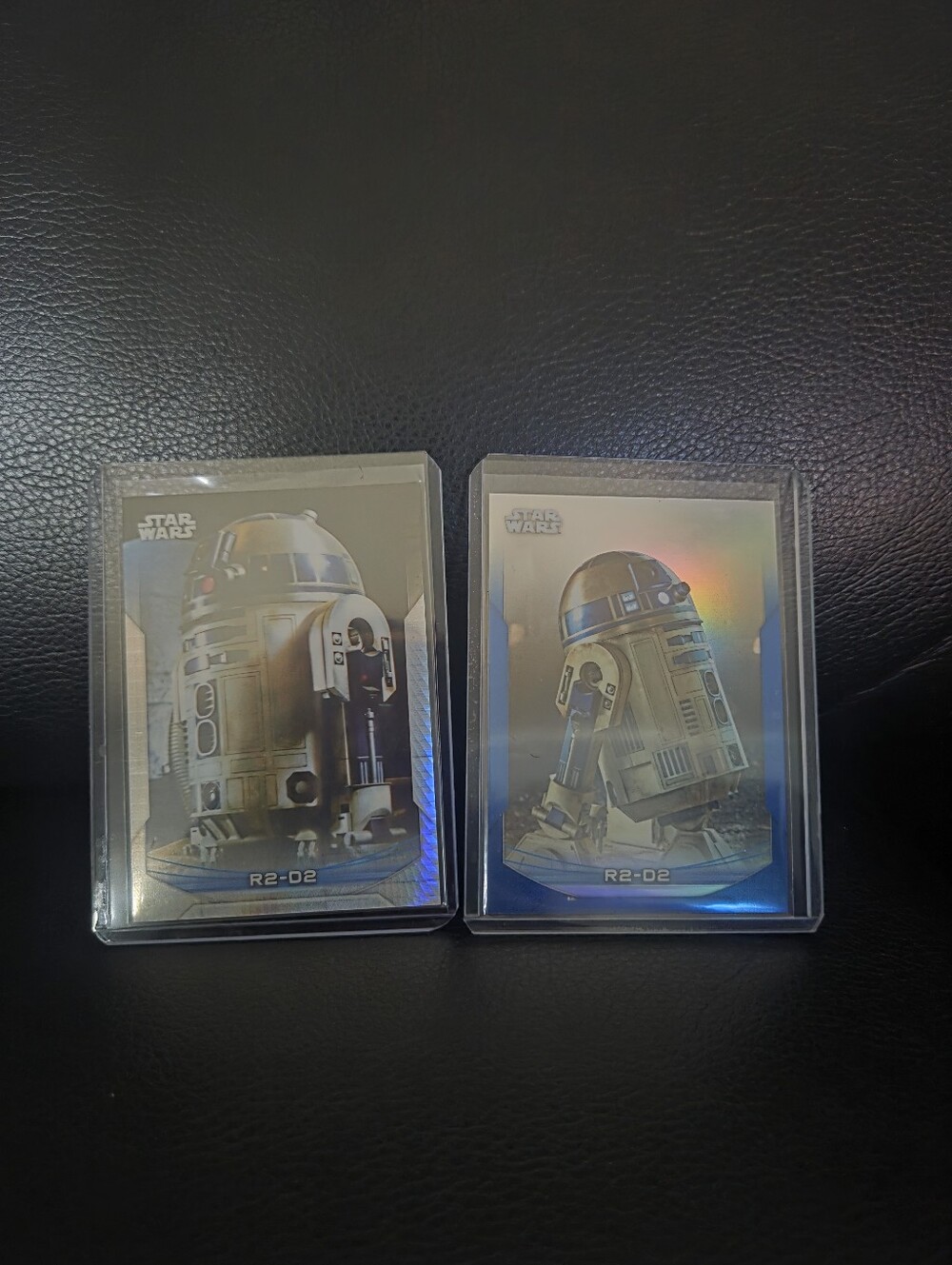 Topps Star Wars R2-D2 Numbered Holographic Cards #032/299 & #113/150
